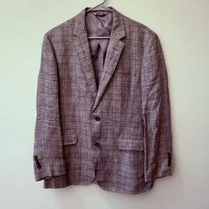 Classic Gray Checkered Men's Blazer - Brooks Brothers